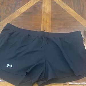 Under Armour Women's Black Athletic Shorts